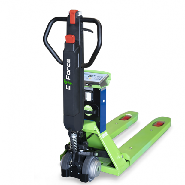 ΗΜΙ-ΗΛΕΚΤΡΙΚΟ ΠΑΛΕΤΟΦΟΡΟ ΜΕ ΖΥΓΑΡΙΑ 1250KG,200MM ΑΝΥΨΩΣΗ TPW E-FORCE ΠΕΡΟΝΟΦΟΡΑ