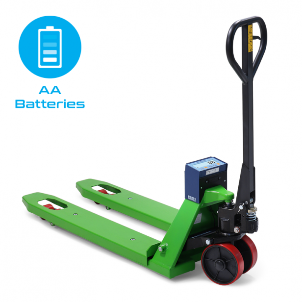 Manual pallet truck with scale 2000kg,200mm stroke 