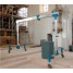 Stationary gantry crane - 1500 kg load capacity, beam length + max height can be selected 