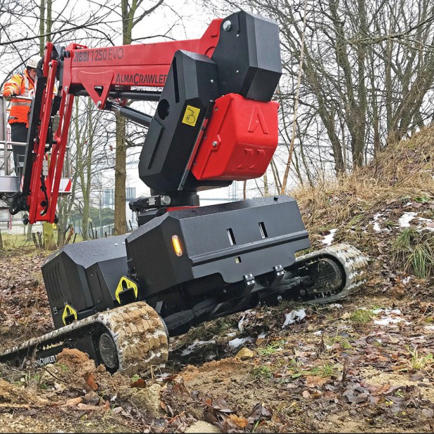 ΜΕΤΑΧΕΙΡΙΣΜΕΝΟ ALMACRAWLER ΕΡΠΥΣΤΡΙΟΦΟΡΟ ΤΗΛΕΣΚΟΠΙΚΟ ΑΝΥΨΩΤΙΚΟ JIBBI 1250 EVO - 12.2M 230KG