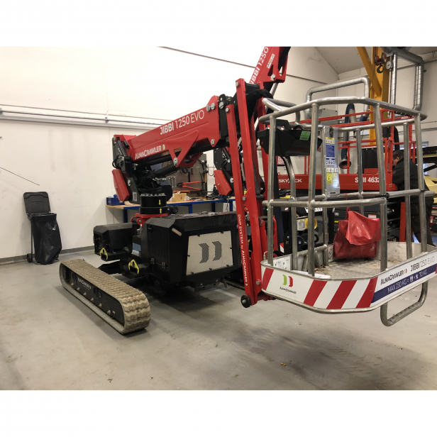 SECOND HAND ALMACRAWLER CRAWLER TELESCOPIC BOOM LIFT JIBBI 1250 EVO - 12.2Μ 230KG - 2019 
