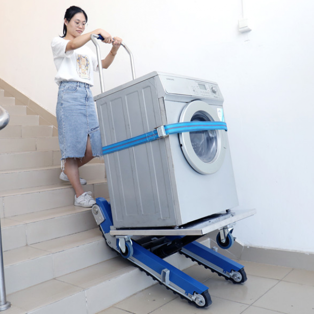 XSTO CT250A Ηλεκτρικό καρότσι για σκάλες, Φορτίο έως 250 kg, Ταχύτητα ανάβασης έως 20 σκαλοπάτια/λεπτό, Αυτονομία 100–130 ορόφους (1600–2000 σκαλοπάτια), Αυτόματη ρύθμιση γωνίας φόρτωσης, Ανίχνευση κέντρου βάρους