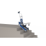XSTO CT310 Electric stair climbing trolley, Load capacity up to 310 kg, Self-adjusting loading plate, Joystick control, Automatic tilt platform, IP54 protection, Low noise <70 dB, Professional moving equipment
