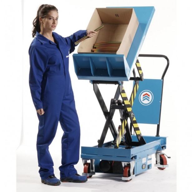 Electric lifting & moving table with tilt 300/600kg 