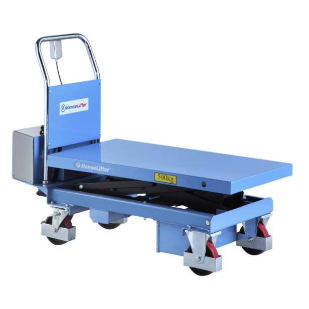 Ημι-ηλεκτρικό τραπέζι μεταφοράς & ανύψωσης E-TF 350/500kg 