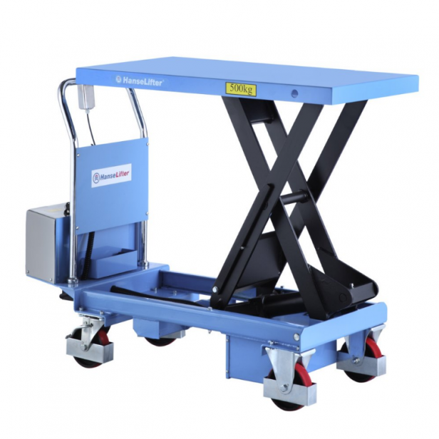 Semi-electris lifting & moving table E-TF 350/500kg 