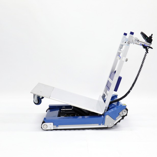 XSTO CT420S Ηλεκτρικό καρότσι για σκάλες, Φορτίο έως 420 kg, Αυτο-ισορροπούμενο με αισθητήρες κέντρου βάρους, Ελεγχόμενο με καλώδιο τηλεχειριστήριο, Μη-γλιστράει crawler track, IP54, Θόρυβος < 70 dB