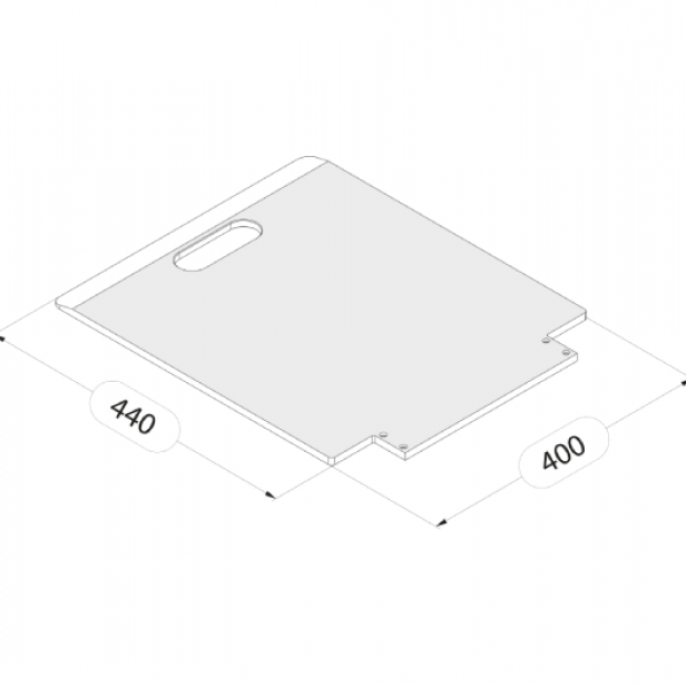 CARGOMASTER Durable loading platform 44 × 40 cm