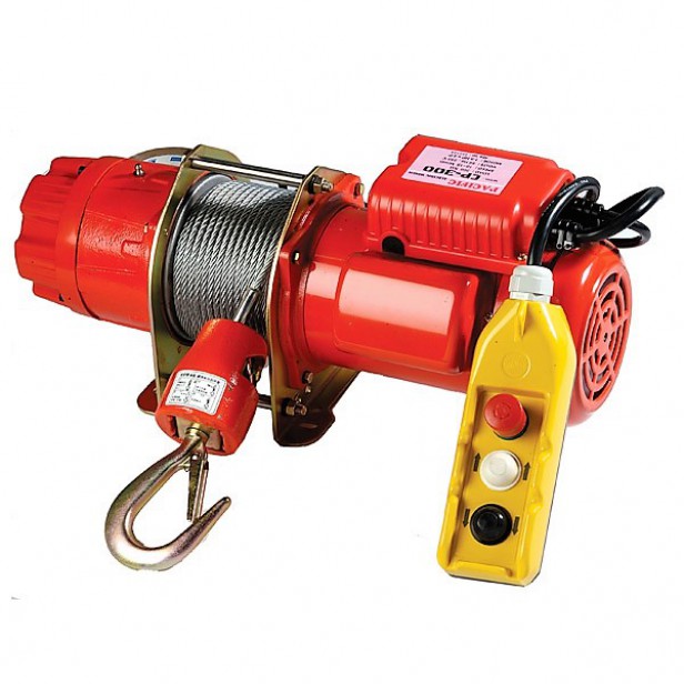 COME UP CP-300 single-phase hoist with wire rope 30 m 300 kg   Single-phase hoist COME UP CP-300   Electric hoist COME UP CP-300   Wire rope hoist for industrial use COME UP CP-300