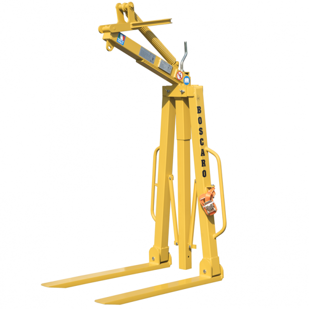 Automatic crane fork MBA25-A  with self levelling ends 2500kg 
