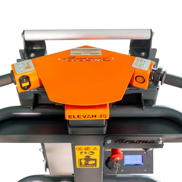 ΜΗΧΑΝΗΜΑ ΣΥΛΛΟΓΗΣ ΠΑΡΑΓΓΕΛΙΩΝ ΕΙΔΙΚΑ ΓΙΑ ΤΟΝ ΤΟΜΕΑ ΤΩΝ ΕΛΑΣΤΙΚΩΝ ELEVAH 40 TIRES - 4M ΥΨΟΣ ΕΡΓΑΣΙΑΣ 