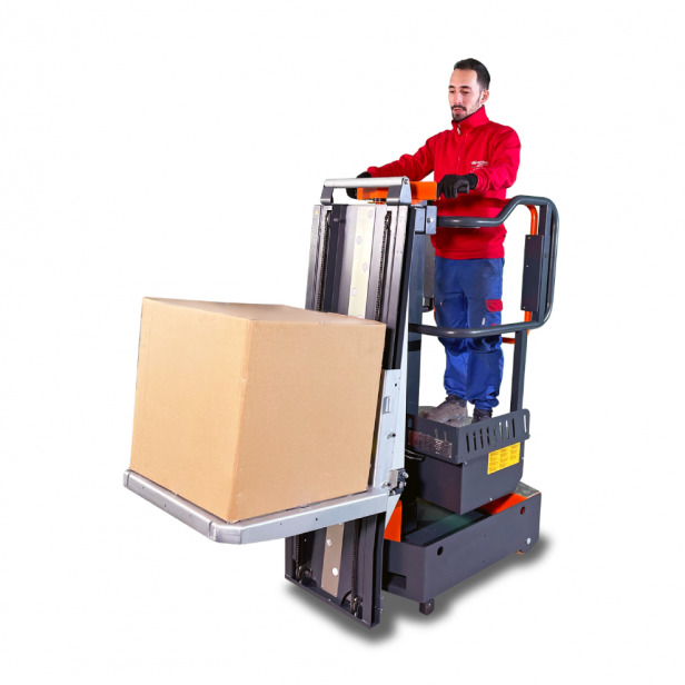 ΜΗΧΑΝΗΜΑ ΣΥΛΛΟΓΗΣ ΠΑΡΑΓΓΕΛΙΩΝ ORDER PICKER ELEVAH 40 T.FL - 4 M ΥΨΟΣ ΕΡΓΑΣΙΑΣ 