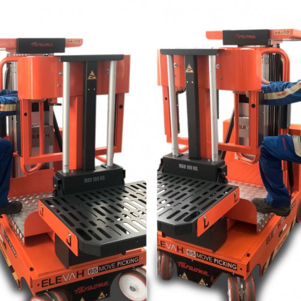  ELEVAH 65 ΜP  ΜΗΧΑΝΗΜΑ ΣΥΛΛΟΓΗΣ ΠΑΡΑΓΓΕΛΙΩΝ ΥΨΟΣ ΕΡΓΑΣΙΑΣ 6.5Μ