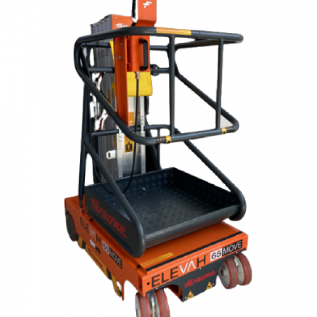 SELF-PROPELLED ELECTRIC PLATFORM ELEVAH 65 MOVE LIGHT - 6.3Μ WORKING HEIGHT 