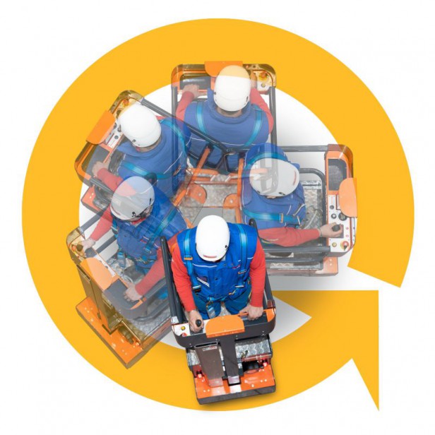 ΜΗΧΑΝΗΜΑ ΣΥΛΛΟΓΗΣ ΠΑΡΑΓΓΕΛΙΩΝ ELEVAH Ε5 MOVE  ΥΨΟΣ ΕΡΓΑΣΙΑΣ 5.15Μ 