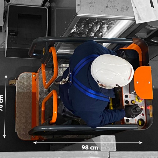 ORDER PICKER ELEVAH E5 MOVE - 5.15Μ WORKING HEIGHT 