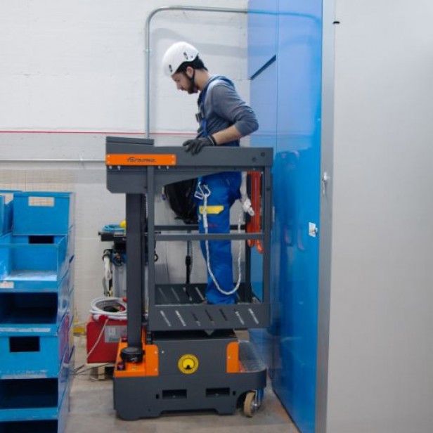 ΜΗΧΑΝΗΜΑ ΣΥΛΛΟΓΗΣ ΠΑΡΑΓΓΕΛΙΩΝ ELEVAH Ε5 ES MOVE  ΥΨΟΣ ΕΡΓΑΣΙΑΣ 4.9Μ 