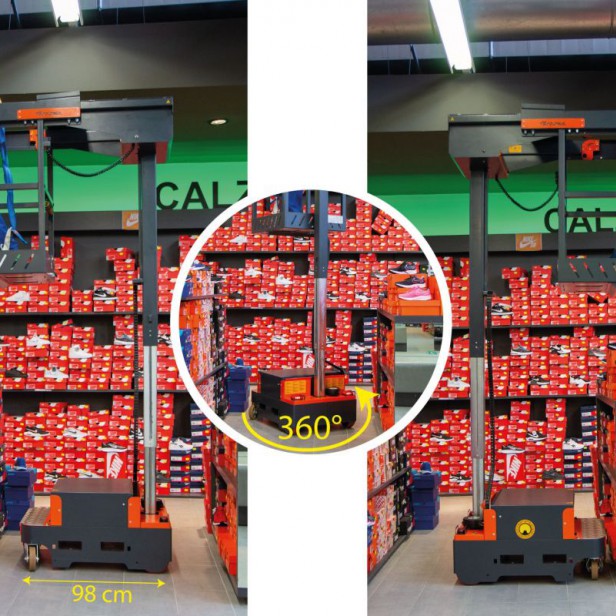 ORDER PICKER ELEVAH Ε5 ES MOVE - 4.9Μ WORKING HEIGHT 