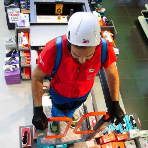 ΜΗΧΑΝΗΜΑ ΣΥΛΛΟΓΗΣ ΠΑΡΑΓΓΕΛΙΩΝ ELEVAH Ε5 ES MOVE  ΥΨΟΣ ΕΡΓΑΣΙΑΣ 4.9Μ 