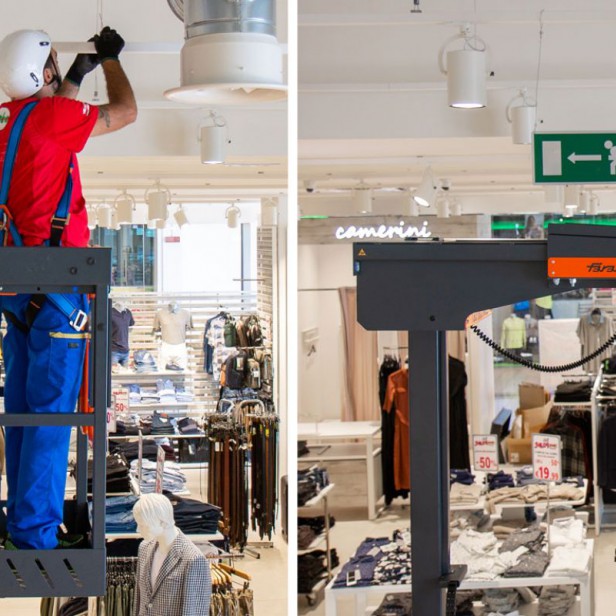 ORDER PICKER ELEVAH Ε5 ES MOVE - 4.9Μ WORKING HEIGHT 