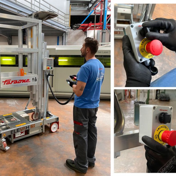 PERSONNEL LIFT ELEVAH 70 - WORKING HEIGHT 7.25M 