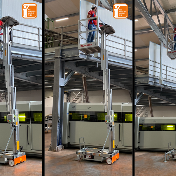 PERSONNEL LIFT ELEVAH 70 - WORKING HEIGHT 7.25M 