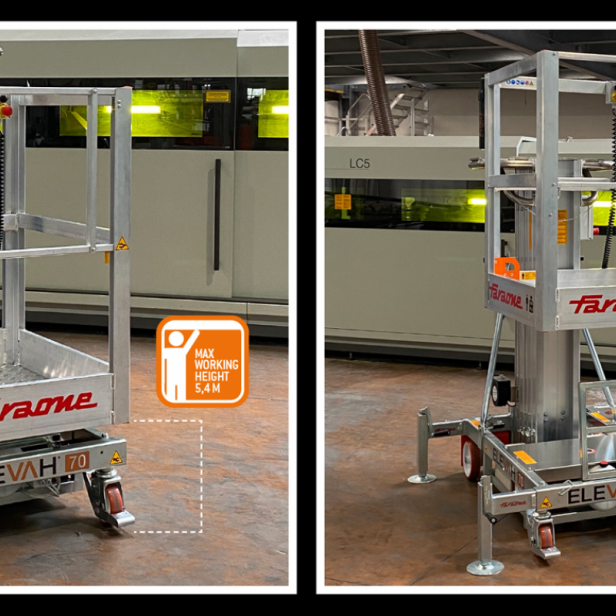 PERSONNEL LIFT ELEVAH 70 - WORKING HEIGHT 7.25M 