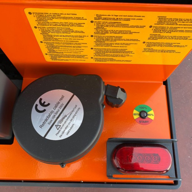 ΗΜΙ-ΗΛΕΚΤΡΙΚΗ ΠΛΑΤΦΟΡΜΑ ΕΡΓΑΣΙΑΣ  ELEVAH E5B - ΥΨΟΣ ΕΡΓΑΣΙΑΣ 5.15Μ 