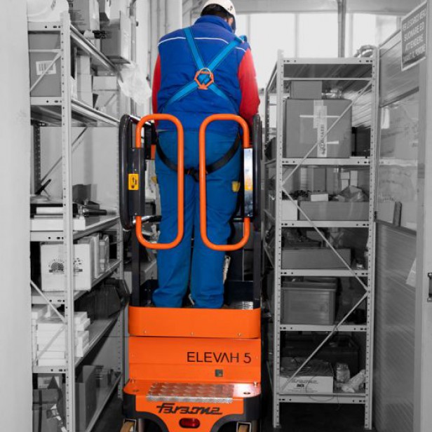 ΗΜΙ-ΗΛΕΚΤΡΙΚΗ ΠΛΑΤΦΟΡΜΑ ΕΡΓΑΣΙΑΣ  ELEVAH E5B - ΥΨΟΣ ΕΡΓΑΣΙΑΣ 5.15Μ 