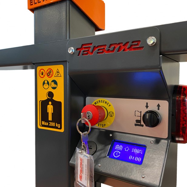 ΗΜΙ-ΗΛΕΚΤΡΙΚΗ ΠΛΑΤΦΟΡΜΑ ΕΡΓΑΣΙΑΣ  ELEVAH 40B - ΥΨΟΣ ΕΡΓΑΣΙΑΣ 4Μ 