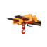 BAUER GALVANIZED CRANE HOOK DOUBLE BASE FOR FORKLIFTS LH-II - 5000KG