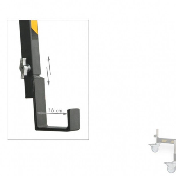 GUIL ADT‑100 adaptor για τοποθέτηση καμπάνας/σκηνής  Adaptor ADT‑100 για ELC ανυψωτικά  GUIL ADT‑100 για μοντέλα ELC‑730/R και ELC‑725