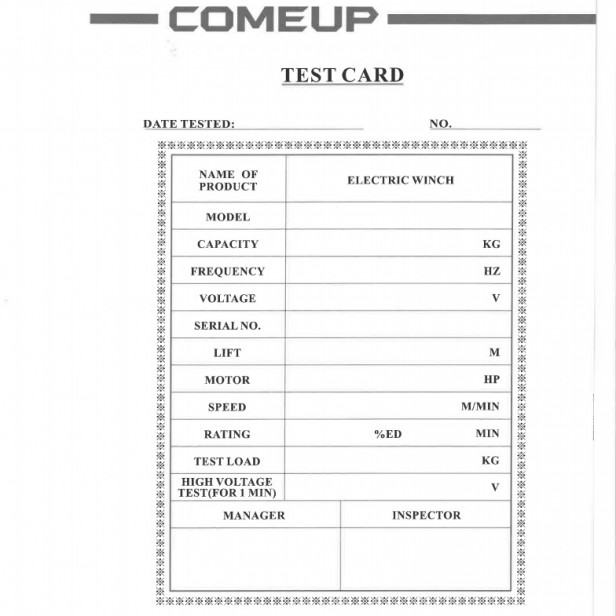 COME UP CWG-30075B τριφασικό βαρούλκο με συρματόσχοινο 30 m 300 kg   Τριφασικό βαρούλκο COME UP CWG-30075   Ηλεκτρικό βαρούλκο COME UP CWG-30075   Βαρούλκο συρματόσχοινου για βιομηχανική χρήση COME UP CWG-30075