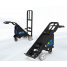 XSTO ET400W3 Electric transport cart, Electric drive, Tilting platform for safe transport on slopes up to 15°, Load capacity up to 400 kg, Suitable for professional use indoors and outdoors