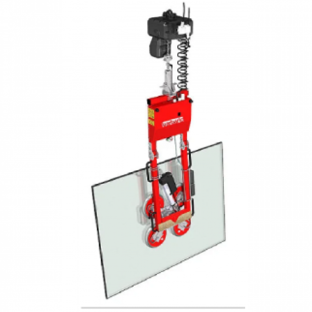 GLASS VACUUM UGL2N WITH ROTATION & CHAIN HOIST FOR LIFTING UP TO 400KG 