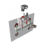 GLASS VACUUM UGL3 WITH TILT &  CHAIN HOIST FOR LIFTING UP TO 2M 500KG 