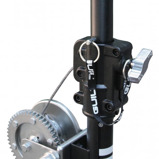 GUIL ELC‑700 manual telescopic lift 3.30m / 85kg manual winch winch lift stage lifting / rigging compact lift