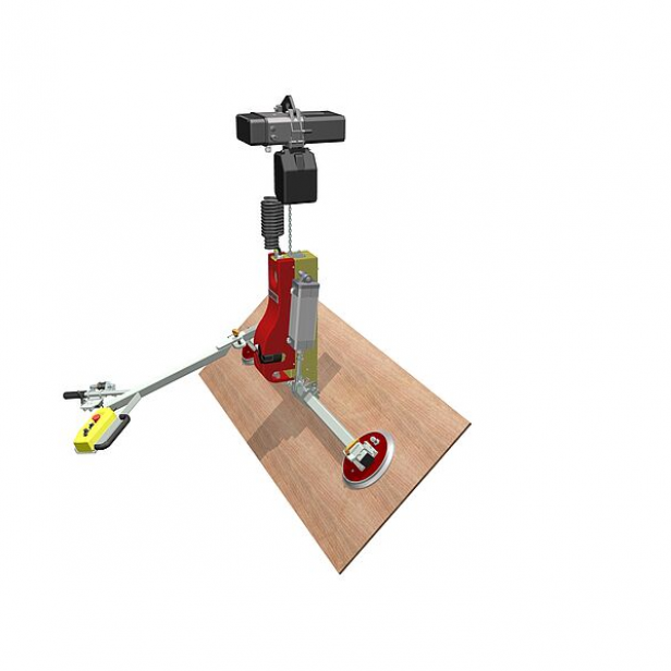VACUUM FOR WOODEN PANELS WITH TILT & CHAIN HOIST 