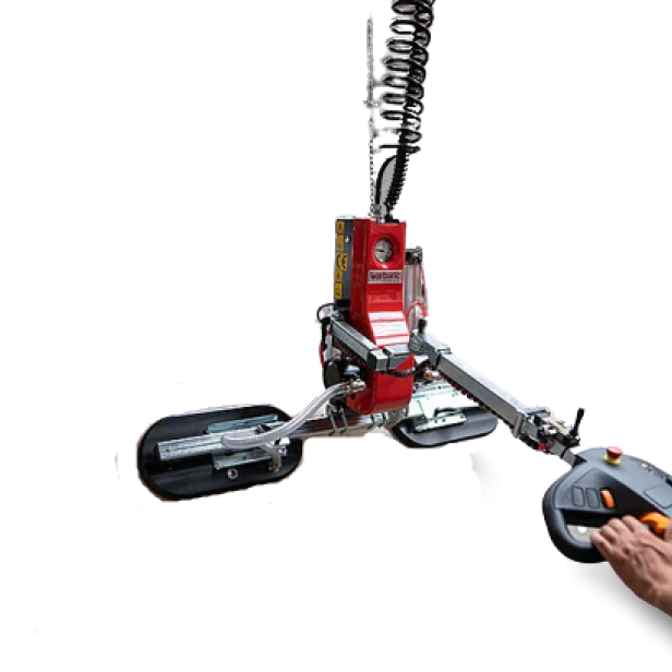 VACUUM FOR WOODEN PANELS WITH TILT & CHAIN HOIST 