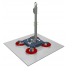 GLASS VACUUM LIFTER CSL TYPE X WITH MANUAL ROTATION & TILT UP TO 500KG (1000KG PTIONAL) 