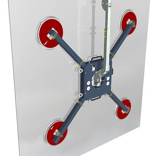 GLASS VACUUM LIFTER CSL TYPE X WITH MANUAL ROTATION & TILT UP TO 500KG (1000KG PTIONAL) 