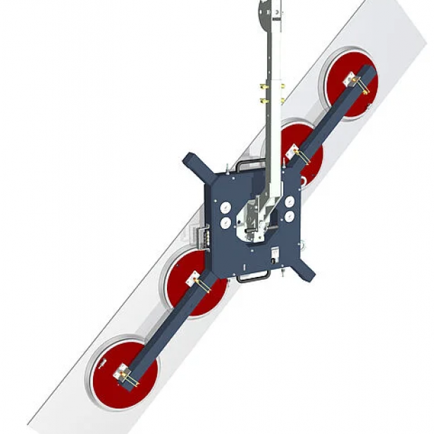 GLASS VACUUM LIFTER CSL TYPE X WITH MANUAL ROTATION & TILT UP TO 500KG (1000KG PTIONAL) 