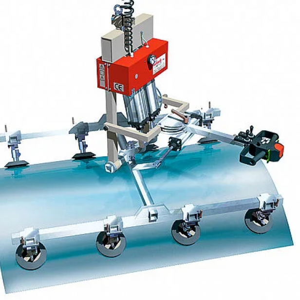 VACUUM GLASS LIFTER BAT 1F FOR CURVED GLASS UP TO 500KG 