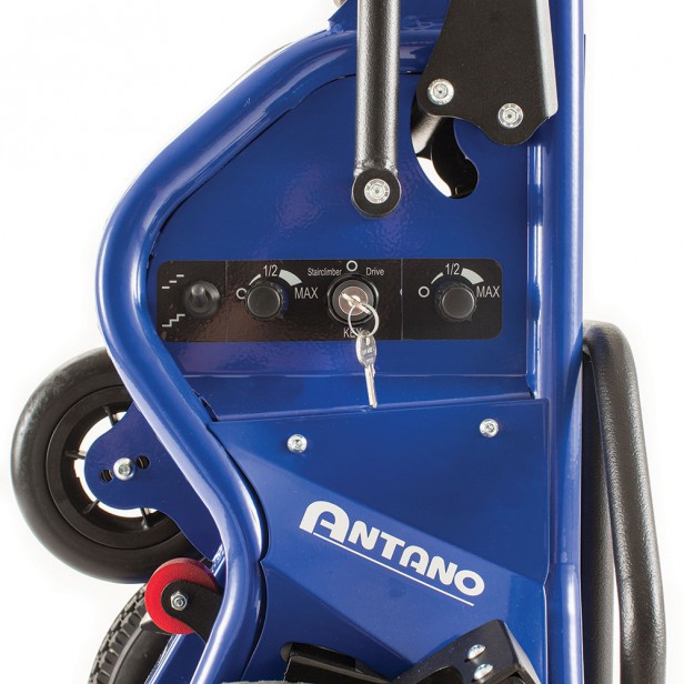 Electric stair climber 250 kg  Cart with large platform  Foldable transport frame  Professional heavy load stair cart  Battery powered stair climber