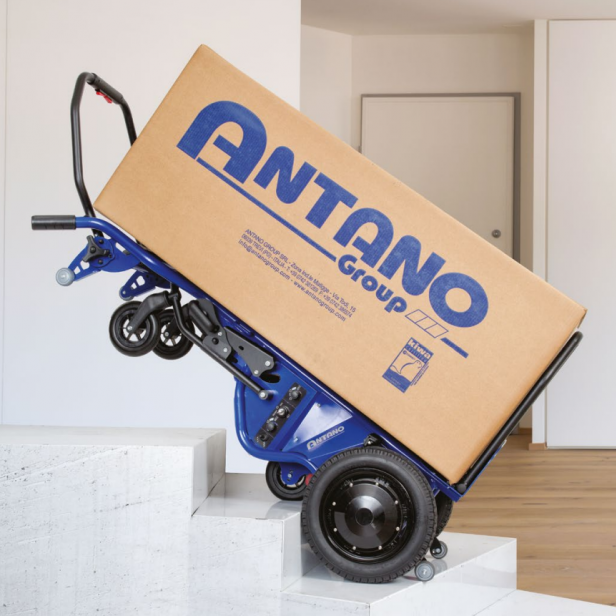 Ηλεκτρικό καρότσι μπαταρίας για σκάλες 250 kg  Καρότσι με μεγάλη πλατφόρμα  Αναδιπλούμενο πλαίσιο μεταφοράς  Επαγγελματικό καρότσι για βαριά φορτία  Καρότσι σκάλας με ηλεκτρική υποβοήθηση