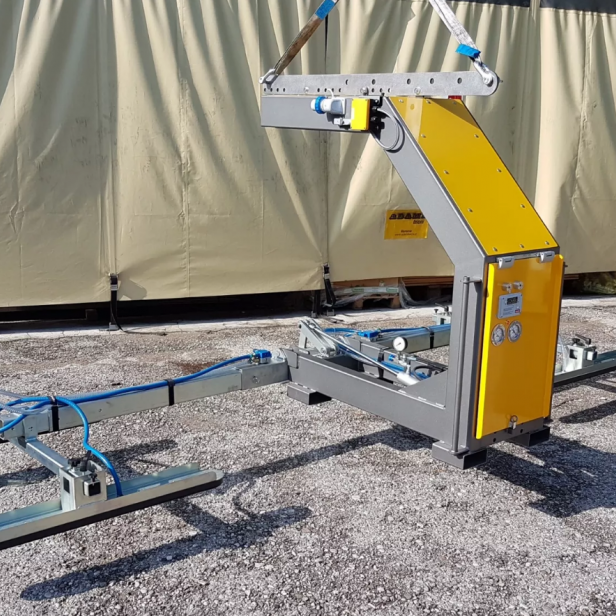 CLADDING VACUUM LIFTER WITH ROTATION FOR PANELS ROTO 180 