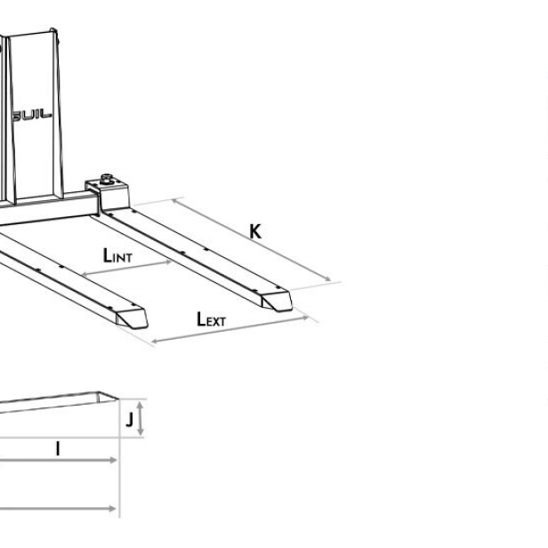 GUIL TORO E-501/C manual material lift  Professional lifter GUIL E-501/C  Heavy-duty manual lift GUIL TORO E-501/C