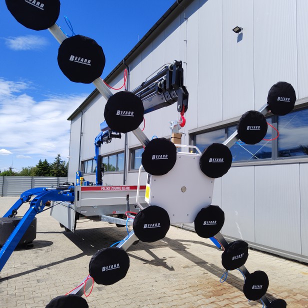 BEFARD ΒΕΝΤΟΥΖΑ ΜΠΑΤΑΡΙΑΣ ΑΝΥΨΩΣΗΣ ΤΖΑΜΙΩΝ ΜΕ ΧΕΙΡΟΚΙΝΗΤΗ ΠΕΡΙΣΤΡΟΦΗ & ΚΛΙΣΗ XP1002 - 1000KG