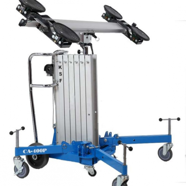 KSF CA400 GL electric glass lifter 120 kg 4.20 m Portable glass lifter CA400 GL 120 kg CA400 GL – glass lifter for winter garden