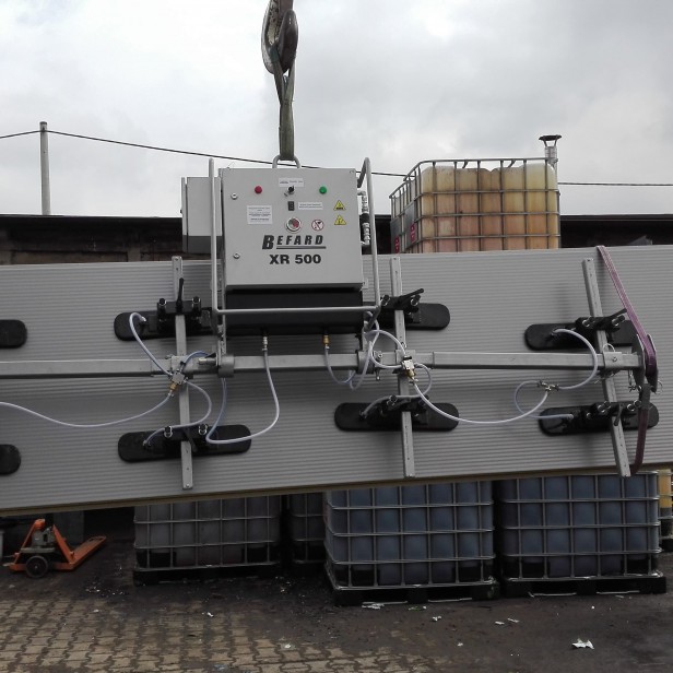 BEFARD BATTERY VACUUM FOR LIFTING PANELS XR500 - 14M 500KG 